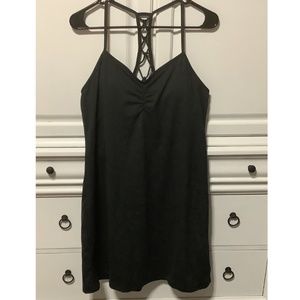 PrAna NWT cross strap black dress, size O/S
